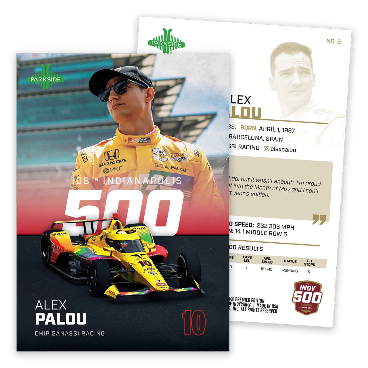 2024 INDY 500 Pacific
