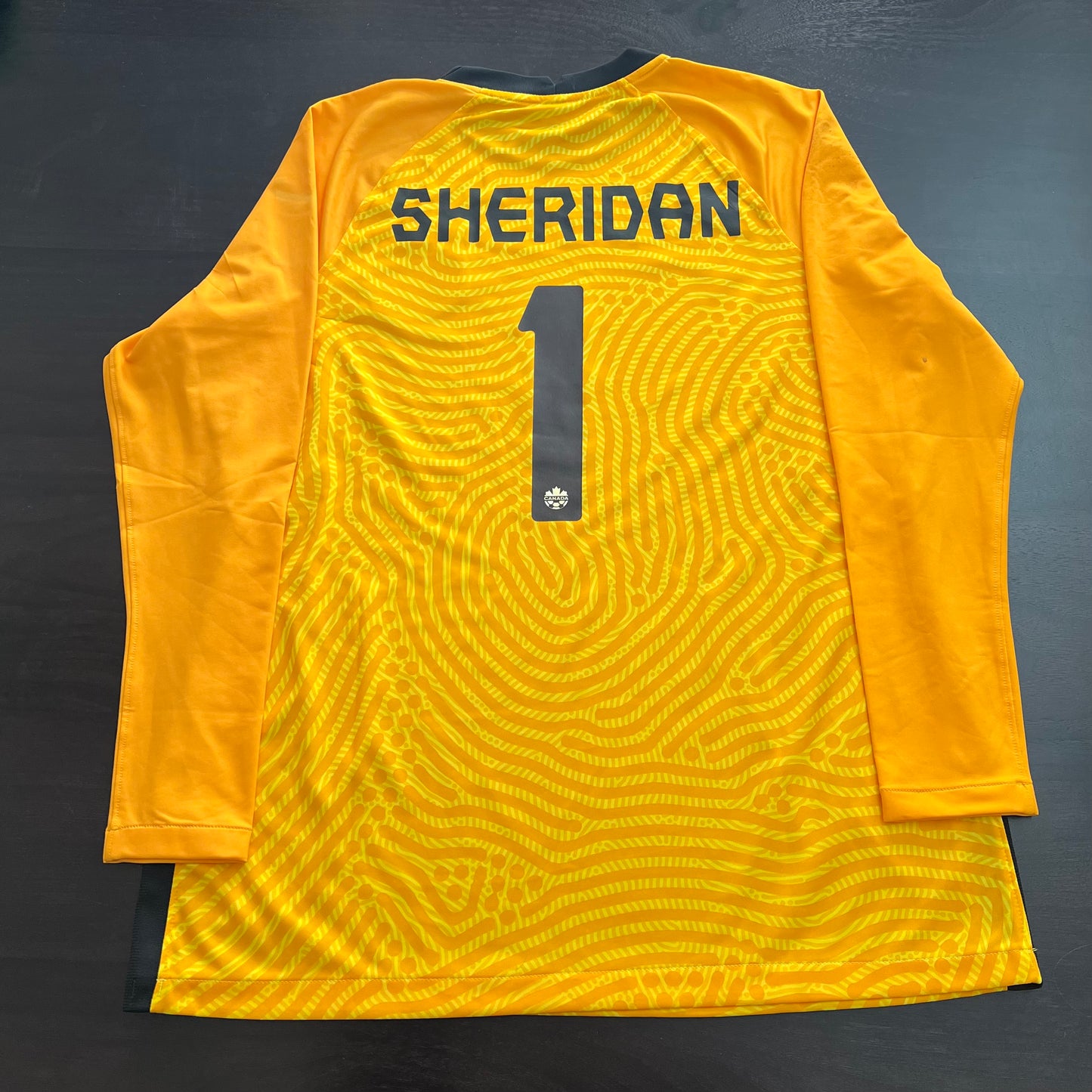 The Kailen Sheridan Collection - UNSIGNED Team Canada Yellow (2022 CONCACAF)