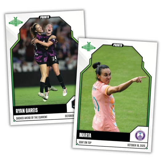 2025 NWSL Pronto Individual Weeks