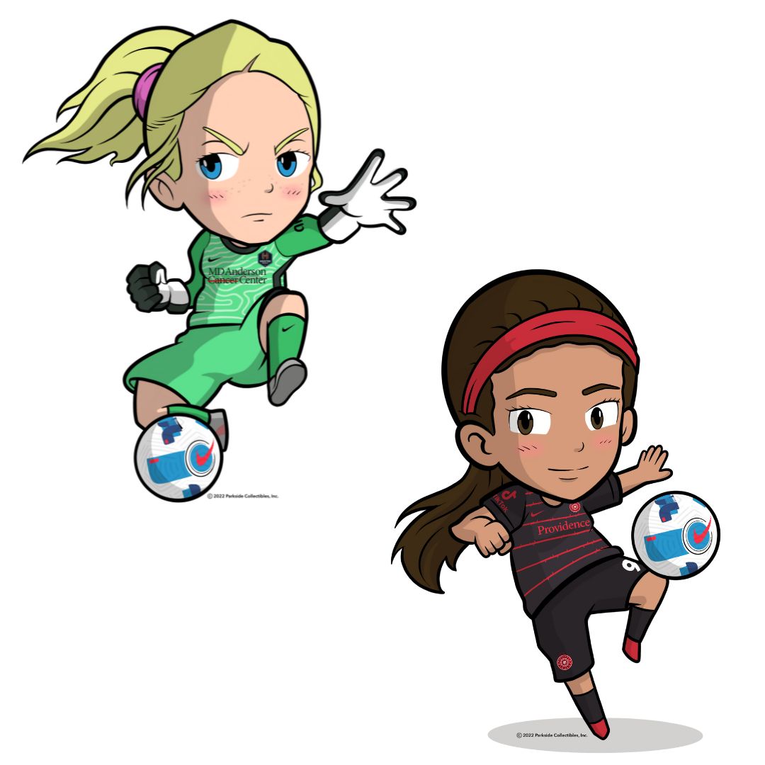 2022 NWSL Chibis Sticker Set