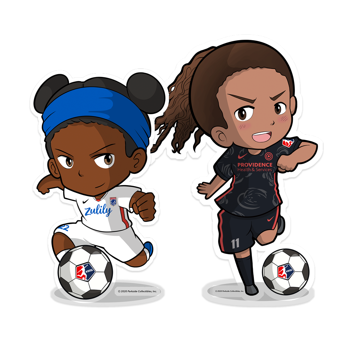 2020 NWSL Chibis Sticker Set