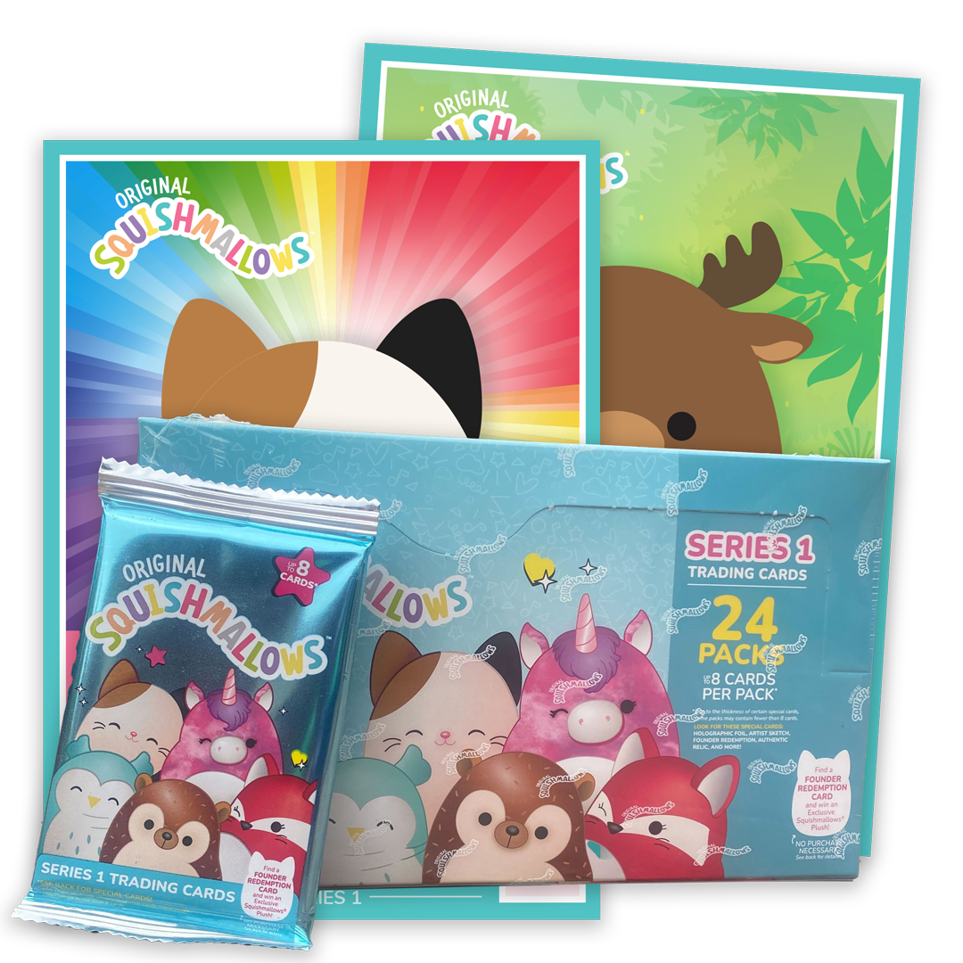 squishmallow booster box Squishmallows Series One Trading Cards
