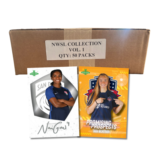2022 NWSL Vol.1 Retail Hanger Case - Sam Coffey, Naomi Girma, Mallory Swanson and Lo’eau LaBonta.