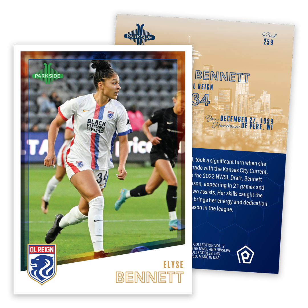 NWSL Womens Soccer Collectible Trading Cards – Parkside Collectibles