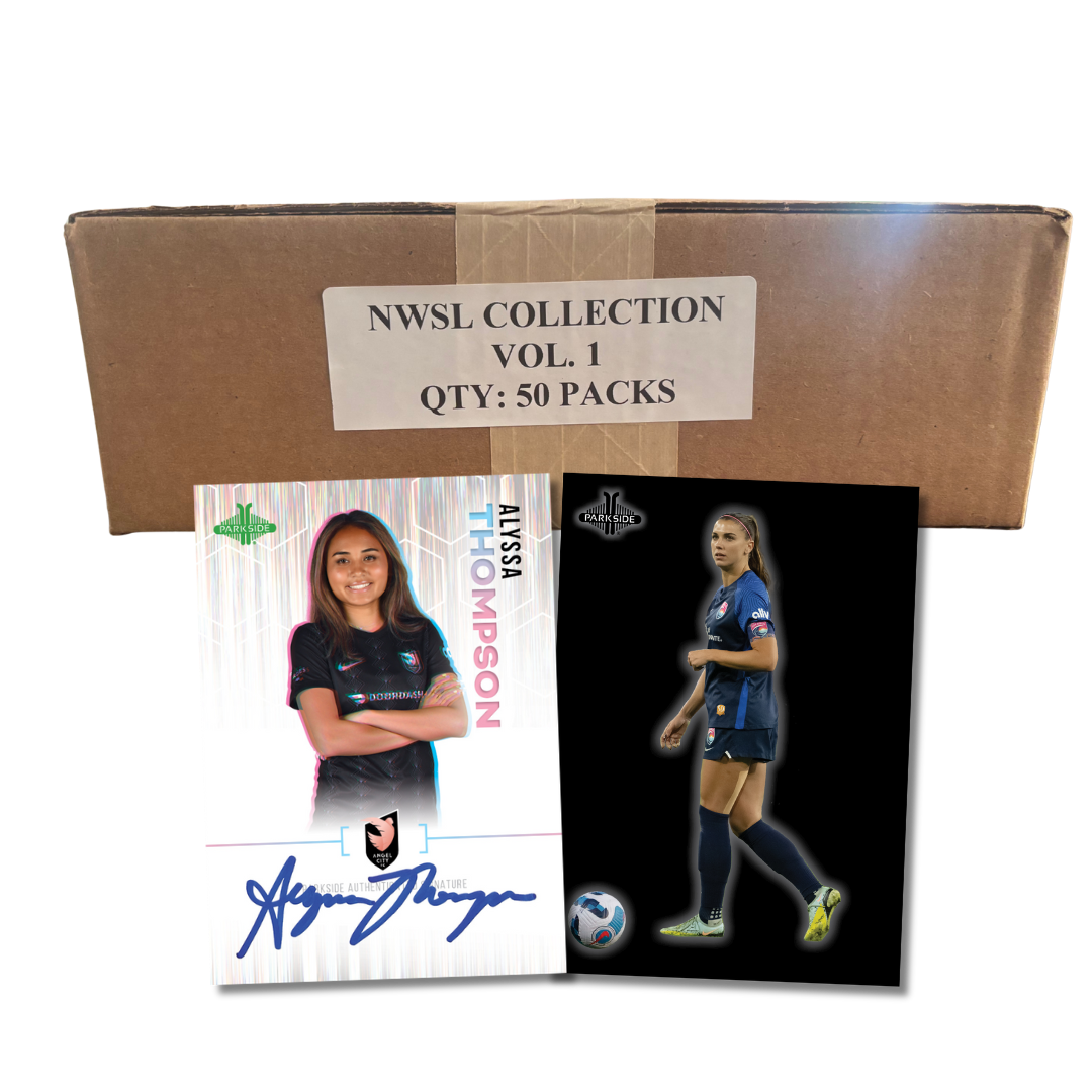 2023 NWSL Vol.1 Retail Hanger Case - Alyssa Thompson, Michelle Cooper, and Emily Sams!