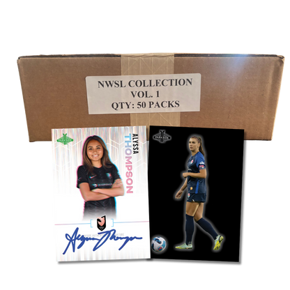 2023 NWSL Vol.1 Retail Hanger Case - Alyssa Thompson, Michelle Cooper, and Emily Sams!