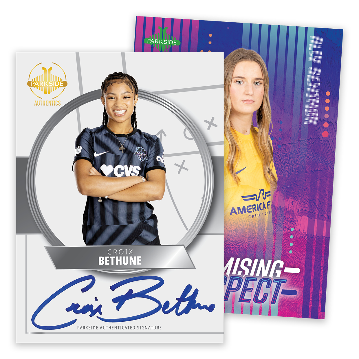2024 NWSL Vol.1 Retail Hanger Case - Ally Sentnor, Croix Bethune, and Reilyn Turner!