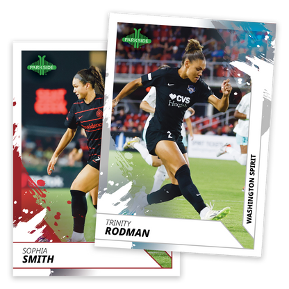 2024 NWSL Vol.1 Retail Hanger Case - Ally Sentnor, Croix Bethune, and Reilyn Turner!