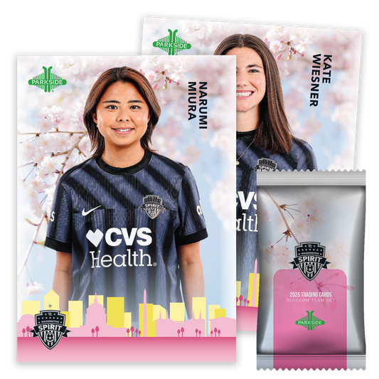 2025 Washington Spirit Special Edition Cherry Blossom Team Set