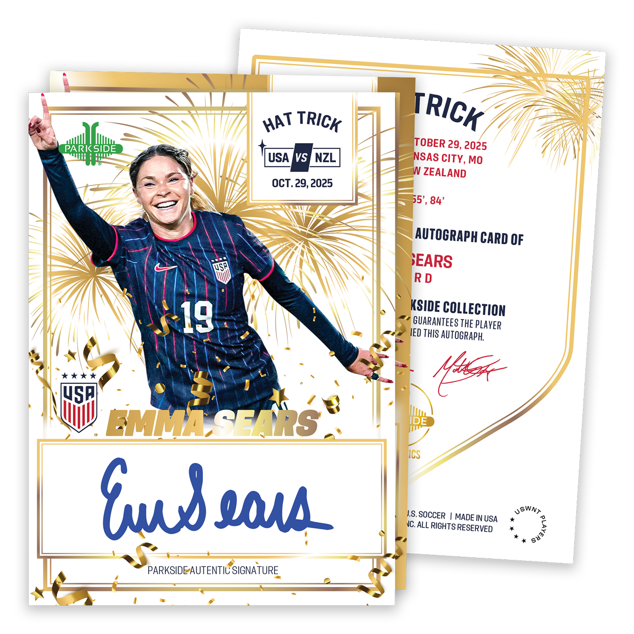 USWNT Celebration Cards - Emma Sears