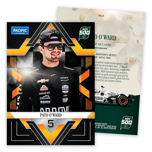 *PRESALE* 2025 INDY 500 Pacific *PRESALE*