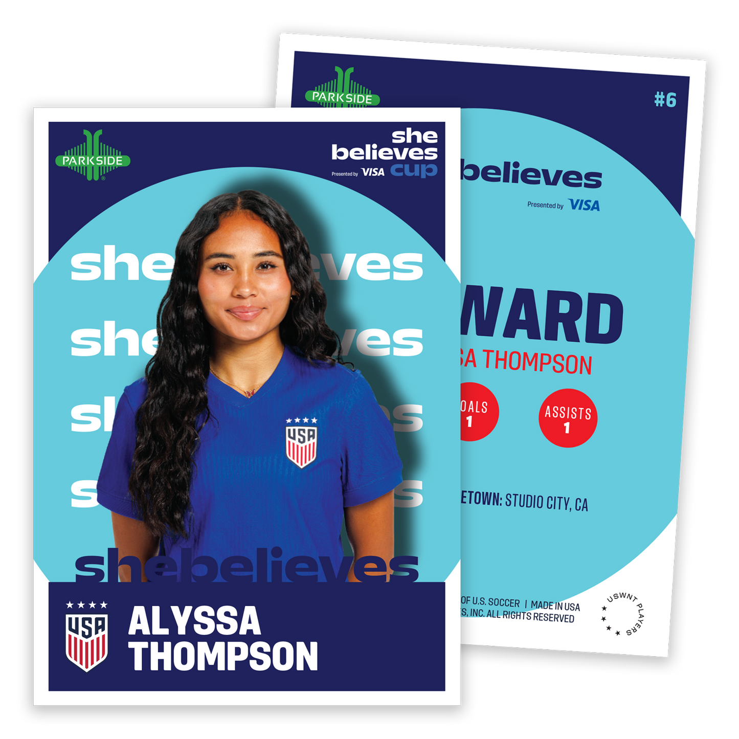 2025 USWNT SheBelieves Cup Team Set