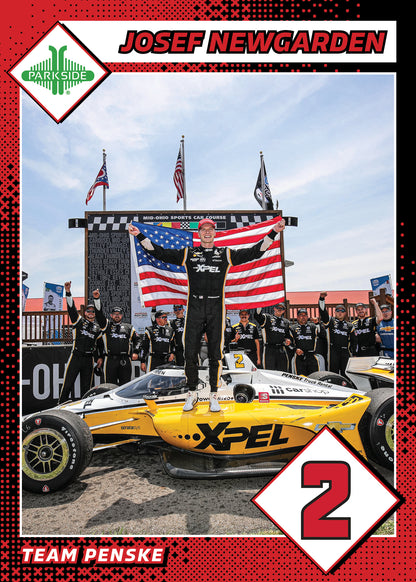 CURATED - Josef Newgarden Collectible Trading Card Set