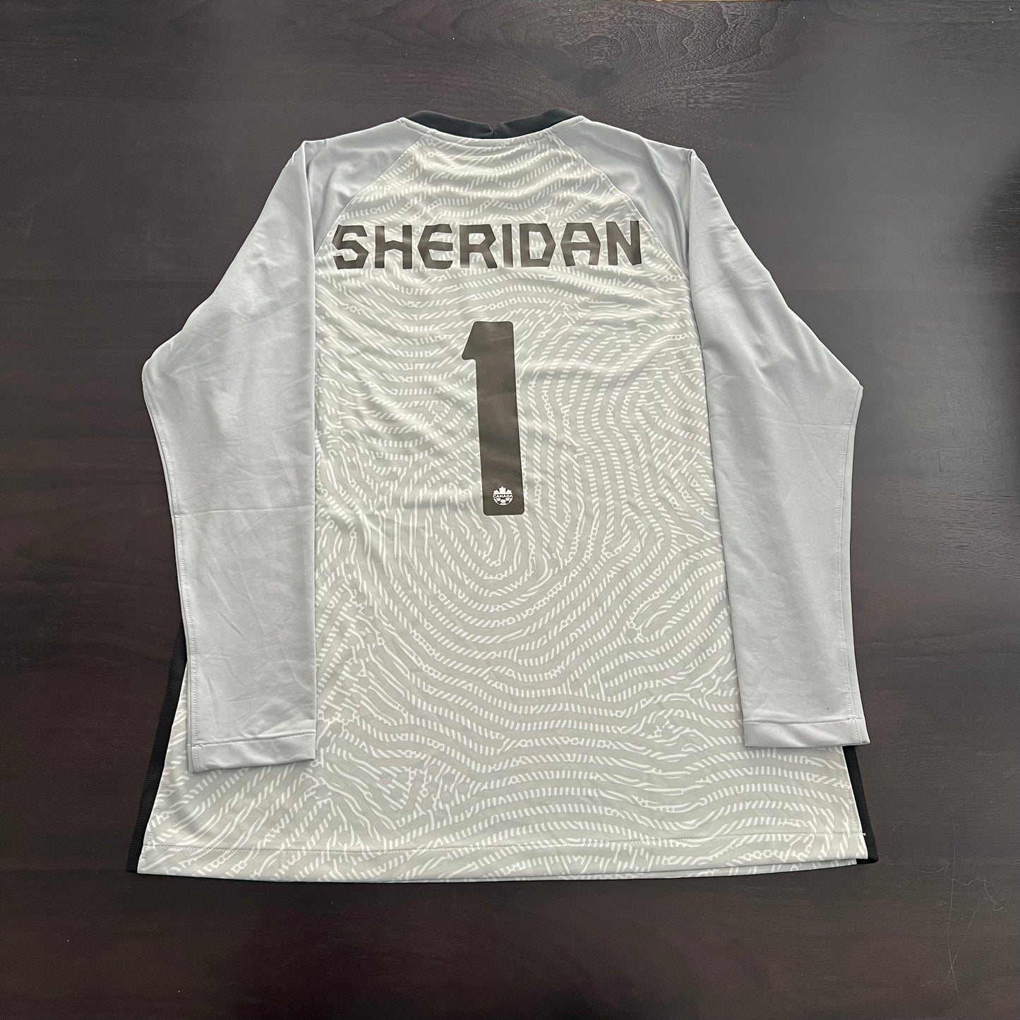 The Kailen Sheridan Collection - UNSIGNED Team Canada Gray (2023 SheBelieves)