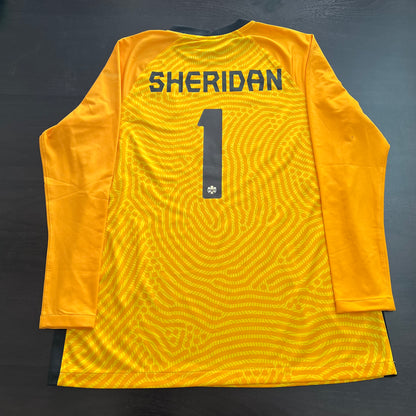 The Kailen Sheridan Collection - UNSIGNED Team Canada Yellow (2022 CONCACAF)