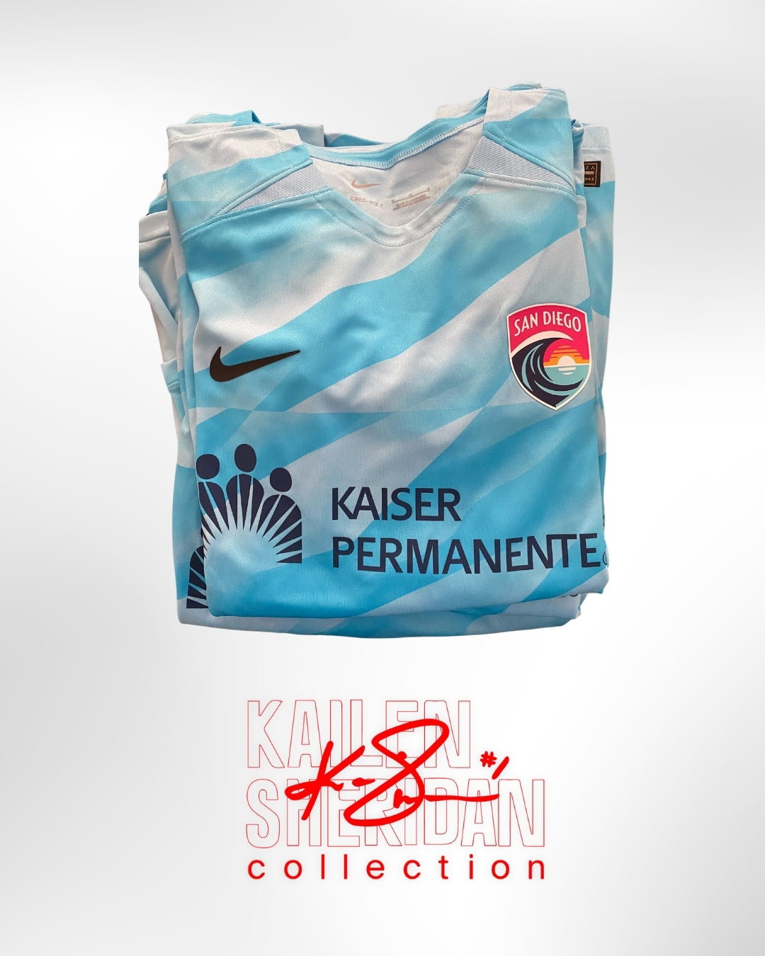 The Kailen Sheridan Collection - GAME WORN SD WAVE Goalkeeper Jersey 2024 (Blue)