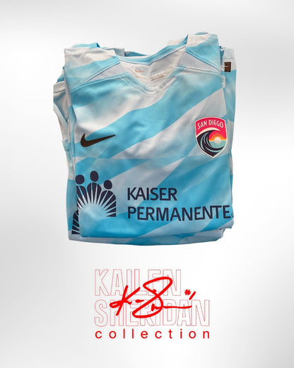 The Kailen Sheridan Collection - GAME WORN SD WAVE Goalkeeper Jersey 2024 (Blue)