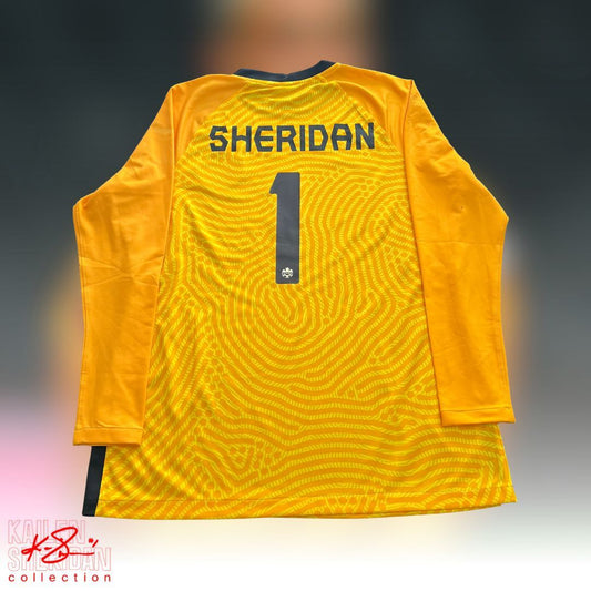 The Kailen Sheridan Collection - UNSIGNED Team Canada Yellow (2022 CONCACAF)