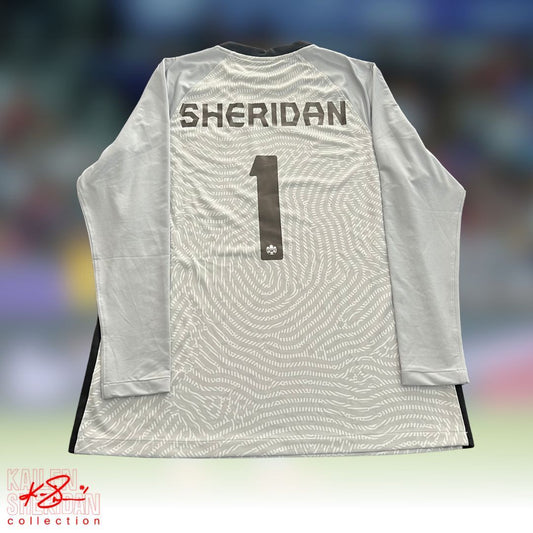 The Kailen Sheridan Collection - UNSIGNED Team Canada Gray (2023 SheBelieves)