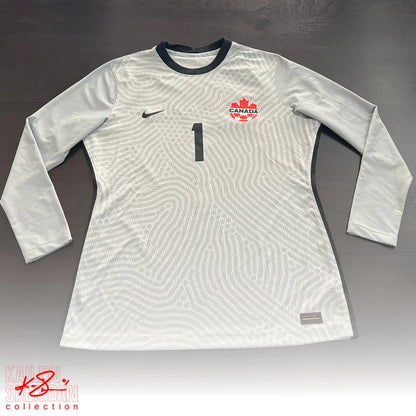 The Kailen Sheridan Collection - AUTOGRAPHED Team Canada Gray (2023 SheBelieves)
