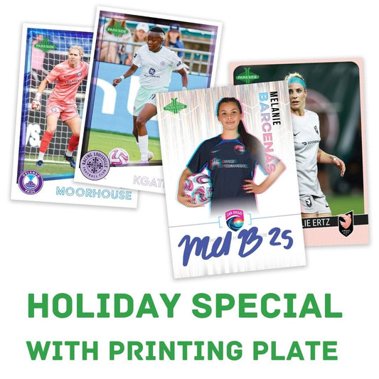 SPECIAL 2023 NWSL Collection Vol. 2 Hobby Box  With STARS Printing Plate