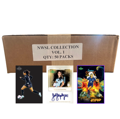 2025 NWSL Vol.1 Retail Hanger Case - Sarah Schupansky, Riley Tiernan, Maddie Dahlien, Caiya Hanks