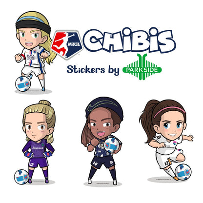 2022 NWSL Chibis Sticker Set
