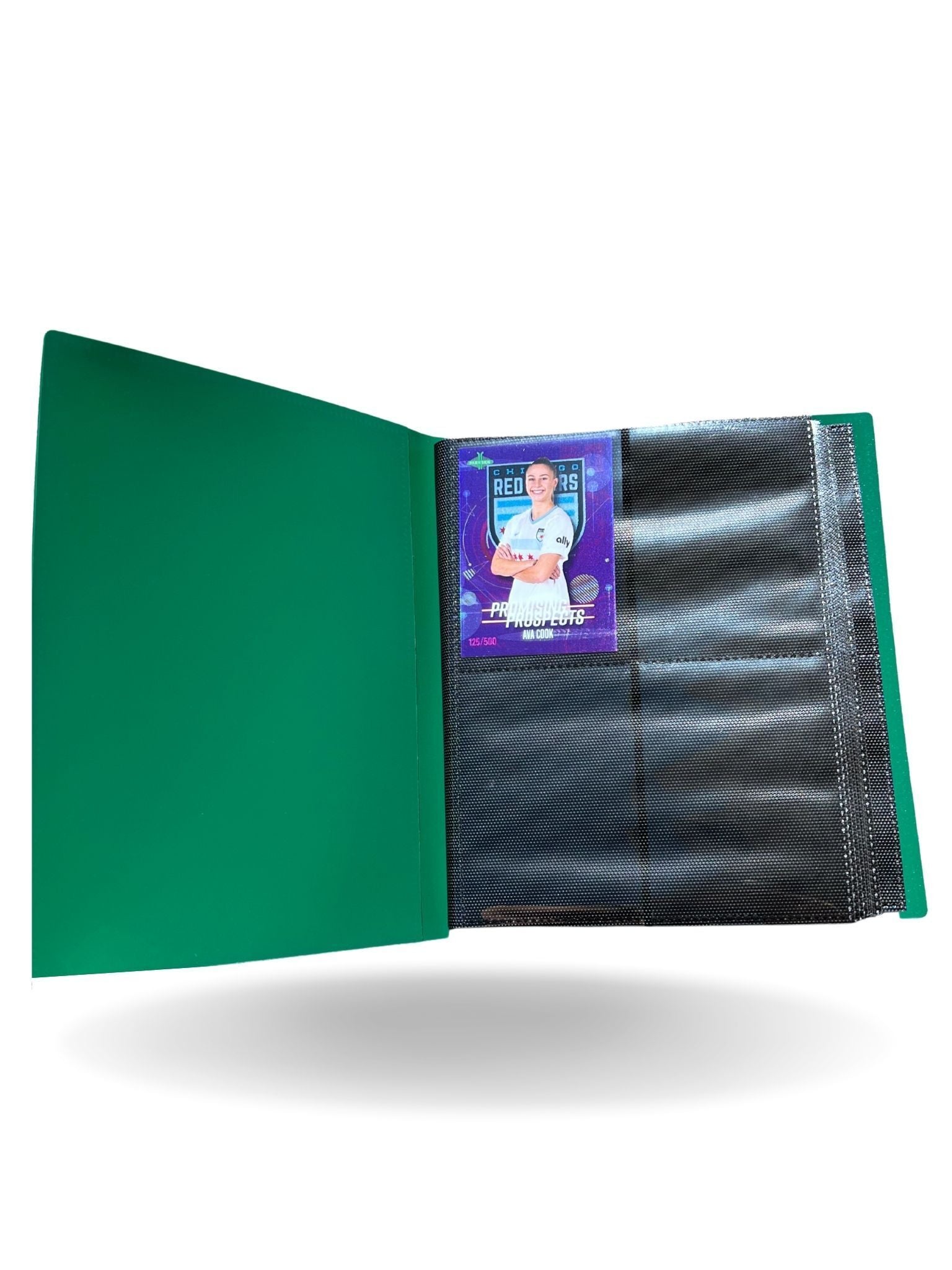 Trading Card Folio - 4 Pocket Card Keeper White Trading Card Folio - 4 Pocket Card Keeper White
