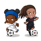 2020 NWSL Chibis Sticker Set
