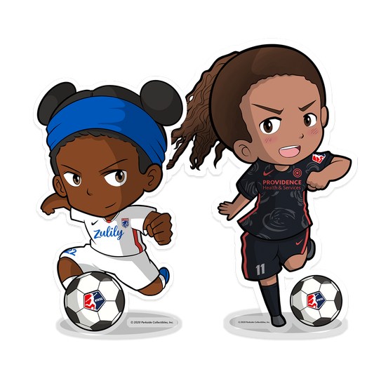 2020 NWSL Chibis Sticker Set