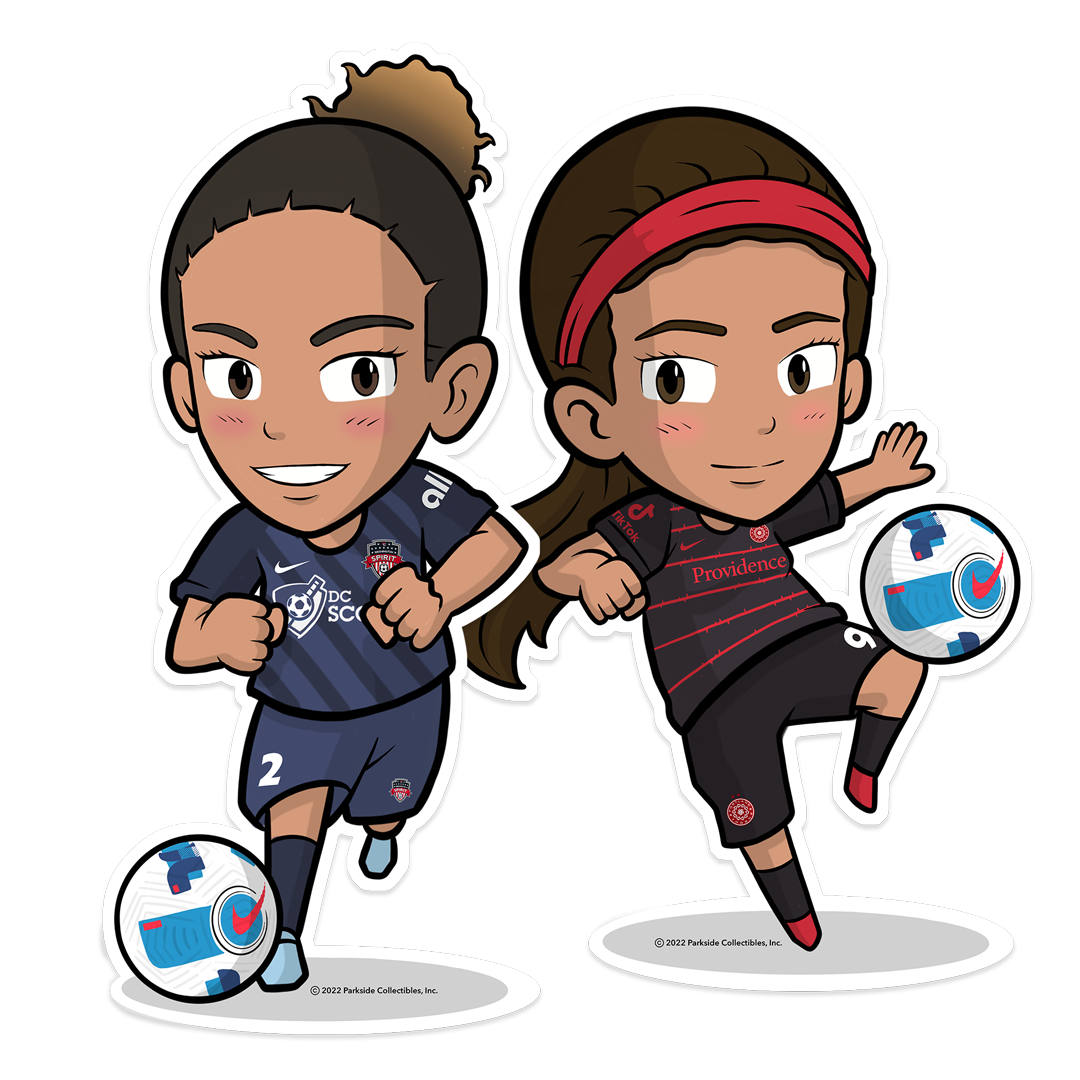 2022 NWSL Chibis Sticker Set